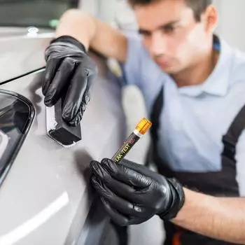 Магнитная ручка для проверки краски Магнитный наконечник Высокоточный водонепроницаемый толщиномер краски Многофункциональная портативная ручка типа краска красный