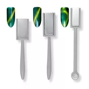 Магнитная ручка с кошачьими глазами, магнитная ручка, маникюрный инструмент для кошачьих глаз, гель-лак для ногтей, дизайн ногтей с 3D специальным магнитным эффектом #1