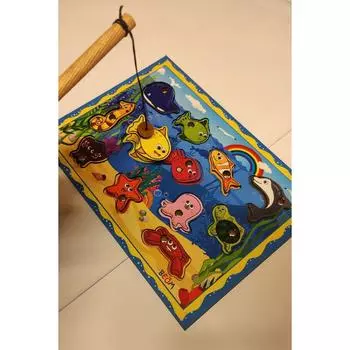 Магнитная рыбалка, развивающая игрушка