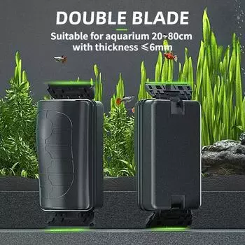 Магнитная щетка для аквариума, плавающее чистое стекло, скребок для водорослей, очиститель, скруббер, аксессуары для аквариума