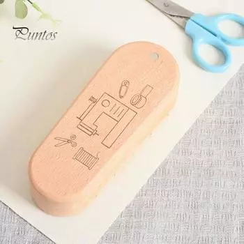 Магнитная штопальная машинка из твердой древесины с весами, профессиональный паровой утюг, гладильная машинка, инструменты для выравнивания тканей S