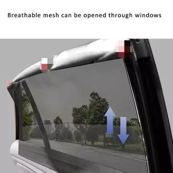 Магнитная шторка на боковое окно автомобиля, солнцезащитные шторы для автомобиля, универсальные шторы для уединения, защита от ультрафиолета, москитная сетка
