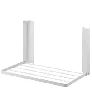 Магнитная складная полка Yamazaki Jitsugyo 5096 рядом со стиральной машиной, белая башня, экономящая место, складная, прибл.. Ш41XГ27XВ25.5см белый