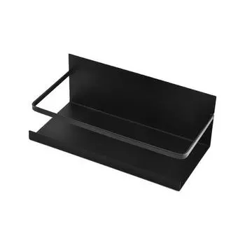 Магнитная стойка для хранения холодильника, держатель для кухонных принадлежностей, настенный контейнер чёрный