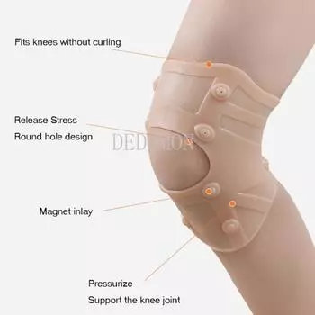 Магнитная терапия Наколенник Поддержка колена Компрессионные рукава Боли в суставах Артрит Облегчение боли Восстановление травм Защитный пояс