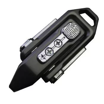 Магнитная толкающая карточка, толкающая яйца, кликерная пластина, механический слайдер, тактильная монета, игрушки для снятия стресса, антистрессовый металлический сплав Single push серебряный