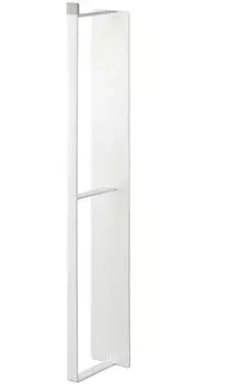 Магнитная вешалка для белья Yamazaki Jitsugyo 3585, белый цвет, прибл.. Ш6 x Г8,5 x В46 см, Хранилище для вешалок для тарелок, Рядом со стиральной машиной, Легко