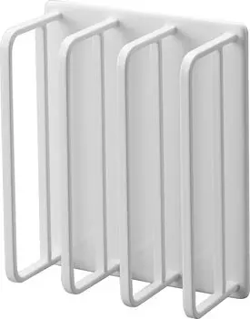 Магнитная вешалка для крышки ванны Yamazaki Jitsugyo 3955, белая, Ш11 x Г5 x В13 см. Удобное хранение для крышки ванны. Прибл. белый