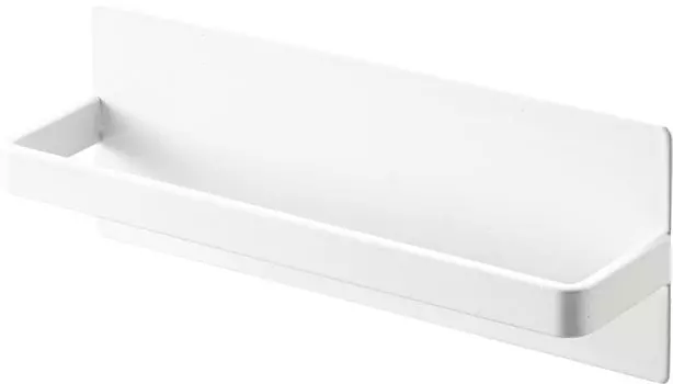 Магнитная вешалка для кухонных полотенец Yamazaki Jitsugyo 3648, белая, диаметр 4 см, высота 6 см, настенная вешалка для полотенец, простая установка с помощью магнита, прибл.. В16.5