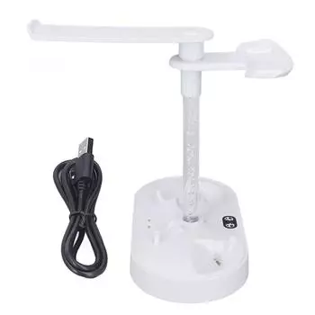 Магнитная зарядная база со светодиодной подсветкой, быстрая зарядка через USB-порт, зарядная станция для игровой консоли PS5