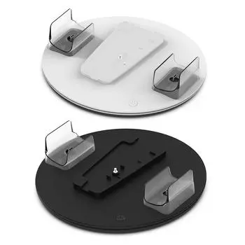 Магнитная зарядная база Зарядная док-станция для тонкой игровой консоли PS5/PS5 DE белый