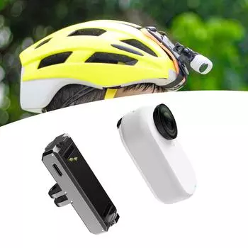 Магнитная зарядная док-станция для экшн-камер Insta360 Go 3, быстрая зарядка, портативное и складное крепление на голову с двумя лапами/штативом A