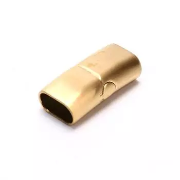 Магнитная застежка из нержавеющей стали с отверстием для кожаного шнура, пряжка, браслет, ювелирные изделия, сделай сам as the picture