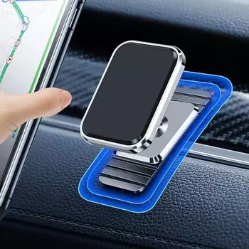 Магнитное автомобильное крепление для сотовых телефонов и мини-планшетов, универсальное крепление на липучке, магнитный держатель для телефона на приборную панель Y80