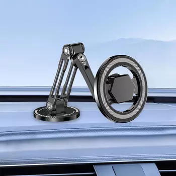 Магнитное автомобильное крепление для телефона, складная компактная подставка для автомобильных аксессуаров