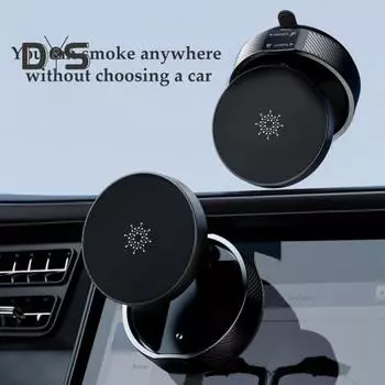 Магнитное автомобильное крепление для телефона, складная подставка для телефона на лобовое стекло с вакуумной присоской для iPhone, универсальный держатель для сотового телефона для домашнего спортзала чёрный