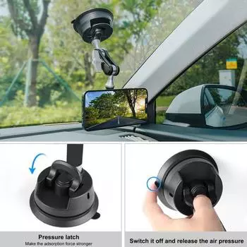 Магнитное автомобильное крепление на вентиляционную решетку с креплением под углом Свободный угол для крепления на вентиляционную решетку Держатель для телефона на приборной панели Мини-автомобильные крепления Автомобильный держатель для мобильного телефо