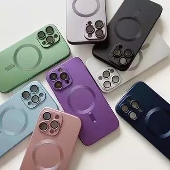 Магнитное беспроводное зарядное устройство iPhone 16 Pro Max и мягкий чехол для Apple 12/13/15 Plus iPhone 16 Pro