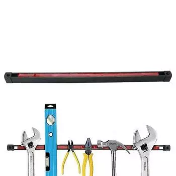 Магнитное хранилище инструментов. Сверхпрочный магнитный органайзер для инструментов. Гаражные принадлежности. Экономия места в гараже. Металлический органайзер. 30cm