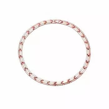 Магнитное колье-чокер для женщин и мужчин, ожерелье из нержавеющей стали с германием, цепочка-чокер серебряного цвета, ширина 10 мм 48 см, гематитовое серебро, унисекс