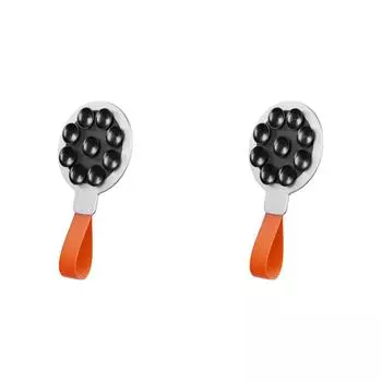 Магнитное крепление для телефона на присоске, зеркало, держатель для телефона в душе для iPhone 15(оранжевый)