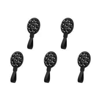 Магнитное крепление для телефона на присоске, зеркало, держатель для телефона в душе для iPhone 15(черный)