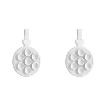 Магнитное крепление на присоске, силиконовый чехол для телефона-подставка для iPhone 15 (белый)