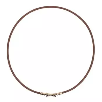 Магнитное ожерелье TAO ожерелье Slim RAFFI mini Brown Champagne Gold L [Colantotte] Женское