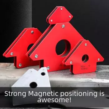 Магнитное сварочное приспособление: Инструмент для многоуглового позиционирования и треугольная линейка 90°