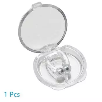 Магнитное устройство против храпа. Зажим для носа для остановки храпа с легким дыханием. Улучшение сна. Защита от апноэ. Ночное устройство - доступно в 1, 2 или 4 шт.