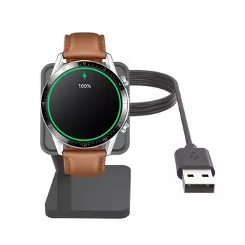 Магнитное зарядное устройство Адаптер питания Совместимо с Watch GT2e USB-Charging Cradle-Cable Dock Bracket-Stand Smartwatch Holder
