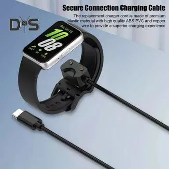 Магнитное зарядное устройство, эффективная стабильная зарядка, множественный защитный зарядный кабель, базовый адаптер для зарядного устройства Smart Band для Samsung Fit3 R390 Black 55CM USB