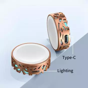 Магнитное зарядное устройство для часов с брелком Bird Nest, быстрое зарядное устройство с двумя портами, портативное зарядное устройство для часов серии IWatch