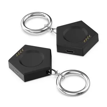 Магнитное зарядное устройство для Oneplus watch2 OPPO Watch X/4 pro/3 pro/3/2/SE (черный)