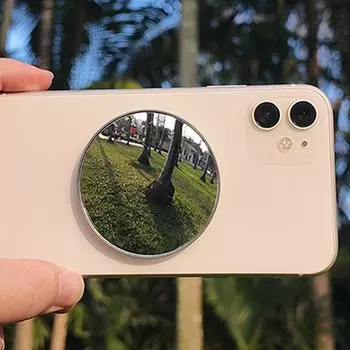 Магнитное зеркало для селфи-телефона для iPhone 15, 14, 13 Pro, Pro Max, задняя камера, тонкий телефон, выпуклое зеркало для потокового ведения видеоблогов и селфи