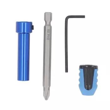 Магнитные держатели винтов, кольца 3 в 1, расширитель бит со стопором, набор безопасных инструментов для завинчивания, аксессуары для электроинструмента