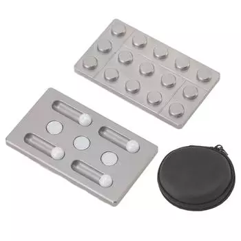 Магнитные игрушки-слайдеры из нержавеющей стали для взрослых EDC, офисные игрушки для снятия сенсорного стресса при аутизме