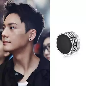 Магнитные клипсы для ушей, сильные магнитные серьги-гвоздики для женщин и мужчин, панк-магнитные серьги, ювелирные изделия без пирсинга серебряный