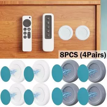 Магнитные крючки, настенное крепление, сильный магнитный держатель, крючок для наклейки на холодильник, держатель для хранения с дистанционным управлением, крючок для домашнего органайзера в шкафу