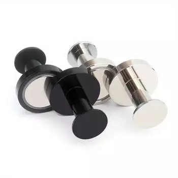 Магнитные крючки - прочные круглые неодимовые металлические крючки для подвешивания сумок и верхней одежды, мощные круглые крючки-булавки D36x40