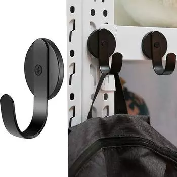 Магнитные крючки, сверхпрочные магниты, крючок, сильный неодимовый магнит с поворотными крючками для дома, кухни, холодильника, венок, ключи