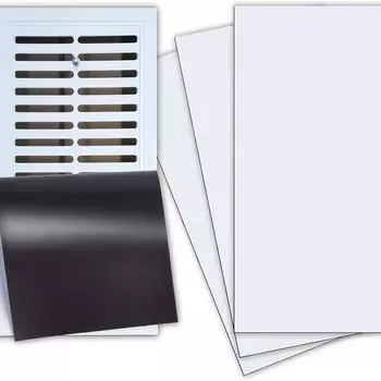 Магнитные крышки для вентиляционных отверстий, 5,5 X 12 дюймов, 3 шт. в упаковке, прочные крышки для газовых вентиляционных отверстий для пола дома, стены, автофургона, домашних систем отопления, вентиляции и кондиционирования воздуха, магнитная крышка дл