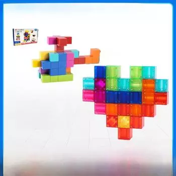 Магнитные кубики-головоломки: Трансграничные учебные пособия для детей