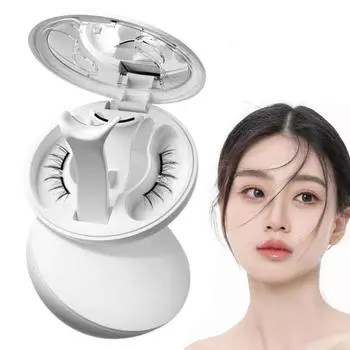 Магнитные накладные ресницы 3D Магнитные накладные ресницы легкие для больших глаз Роскошные волокна Прочные водостойкие устойчивые к поту макияж для глаз Косметика без клея