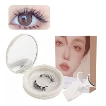 Магнитные накладные ресницы Pokumil, Магнитные накладные ресницы, 1 пара, Магнитные ресницы, 3D Магнитные ресницы, Устойчивы к поту, Долговечные, Удобные,