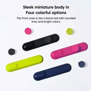 Магнитные настольные зажимы для кабелей, управление шнурами, крошечный органайзер для проводов 3 в 1, подходит для хранения USB-кабелей чёрный