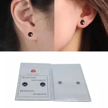 Магнитные серьги для похудения, эффективный пластырь для похудения, быстрое похудение, магнитные ювелирные изделия для здоровья, магниты ленивой пасты, тонкий пластырь