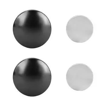 Магнитные серьги-гвоздики для похудения, стимуляция акупунктурных точек, здравоохранение, потеря веса, магнитные серьги(черный серебряный