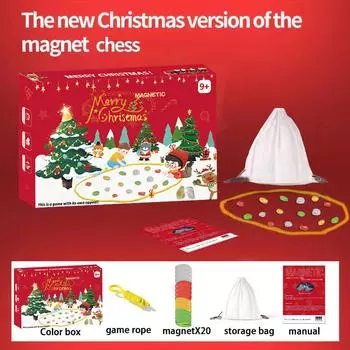 Магнитные шахматы, Магнитная настольная игра, Веселая настольная магнитная игра, Семейные игры для детей и взрослых One Size красный