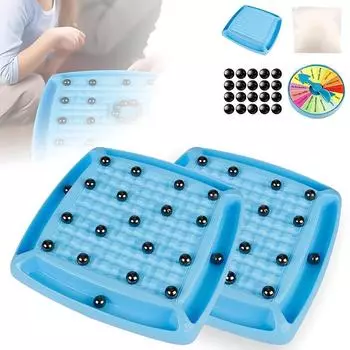 Магнитные шахматы, магнитные индукционные шахматы, семейные игрушки и игры, интерактивные игрушки для родителей и детей, развивающие игрушки 20 Chess синий